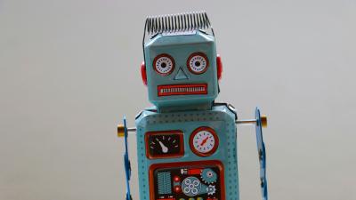 A toy robot by Rock'n Roll Monkey 